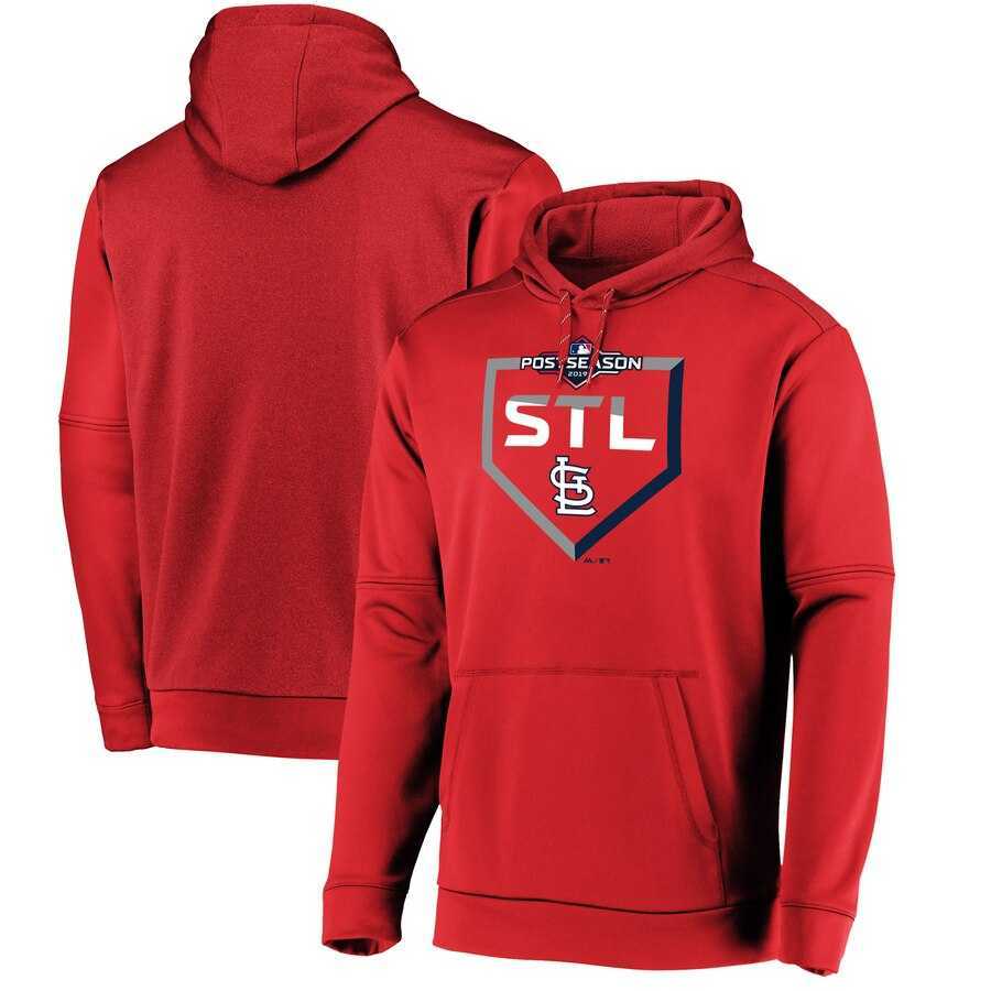 Men's St. Louis Cardinals Majestic 2019 Postseason Dugout Authentic Pullover Hoodie Red,We sell and wholesale Men's St. Louis Cardinals Majestic 2019 Postseason Dugout Authentic Pullover Hoodie Red on line form chian!